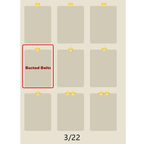 MOGO Stickers✨️ Card 1-3 Star✨️ Fast ⚡️⚡️and Cheap Fast delivery⚡️⚡️ - Picture 23 of 132