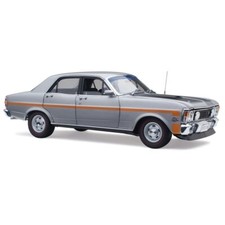 1:18 Ford XW Falcon GT-HO Phase II -- Silver Fox -- Classic Carlectables