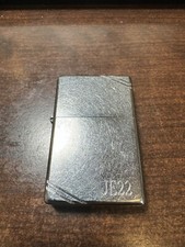 Zippo Classic Pocket Lighter - Brushed Chrome "JE22" Made in USA