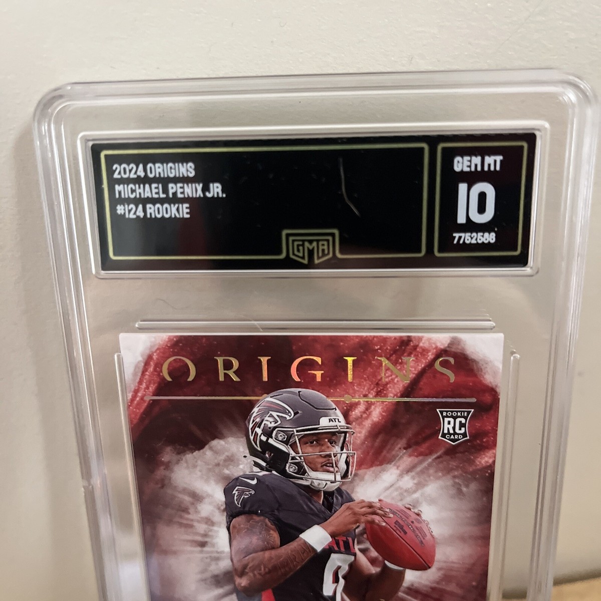 2024 Panini Origins - Rookies Michael Penix Jr. #124 Red /149 (RC