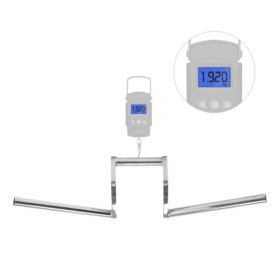 Manillar 1" Z Barras apto para Harley Sportster XL 883 1200 Softail Dyna Chopper Foto 4 de 4