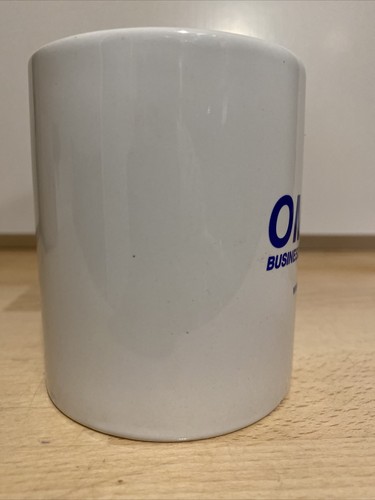 OMNI BUSINESS SYSTEMS corporate logo souvenir coffee mug eBay sellerID mouthyMo - Picture 3 of 12
