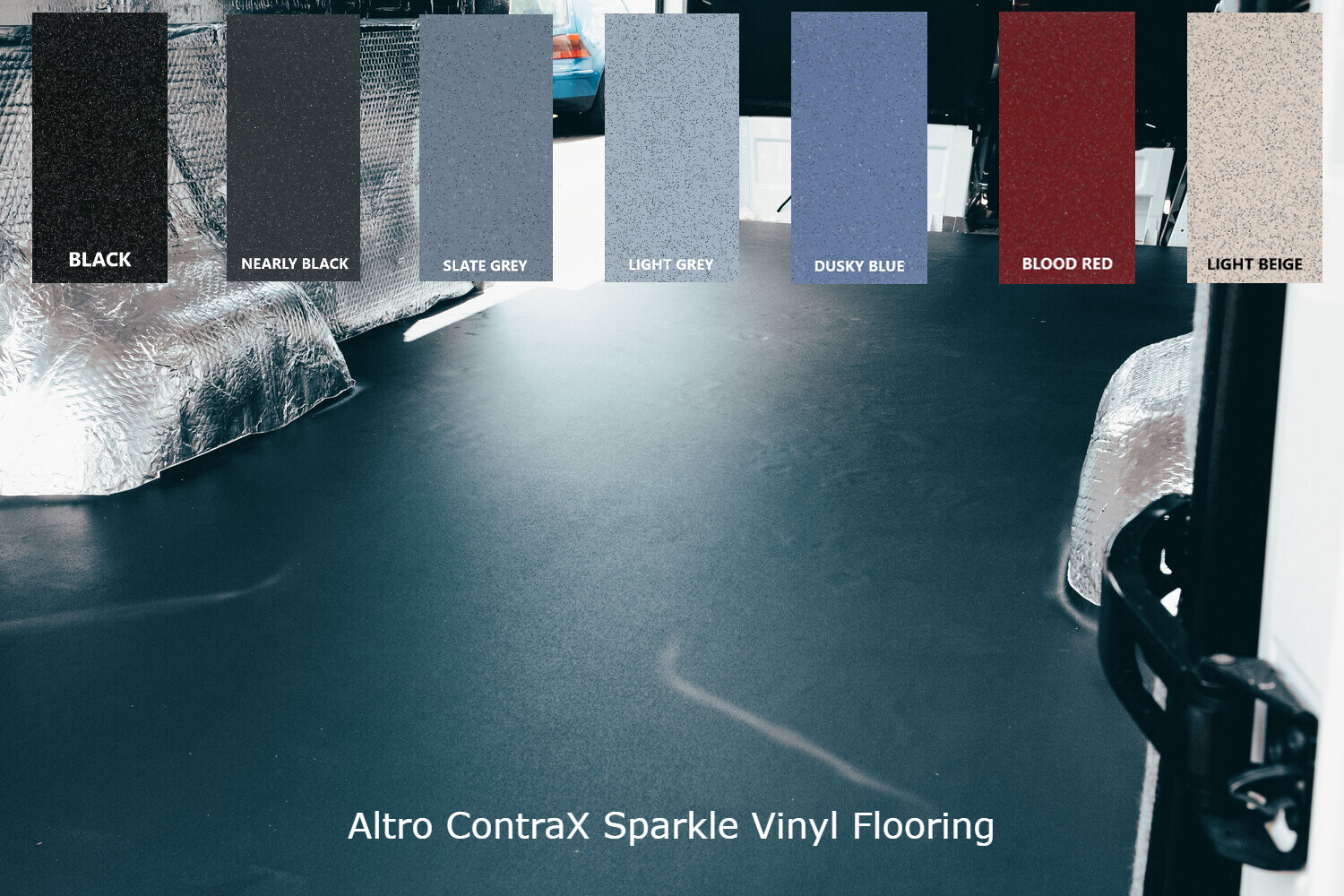 Altro Camper Van Sparkle Vinyl Anti Slip Safety Flooring