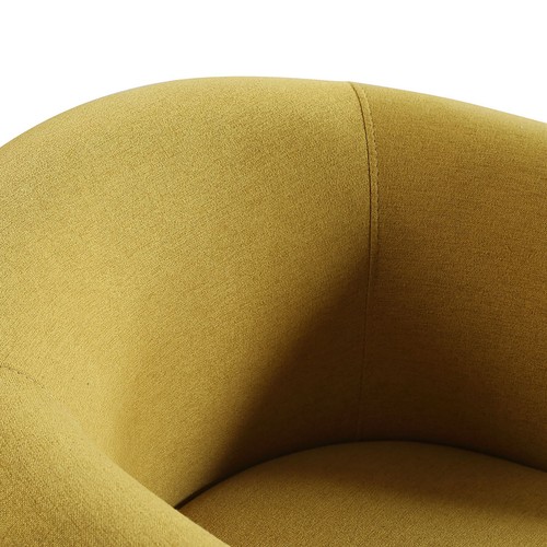 Ohrensessel mit Hocker Fernsehsessel Lounge Sessel Clubsessel relaxsessel Gelb - Bild 8 von 16