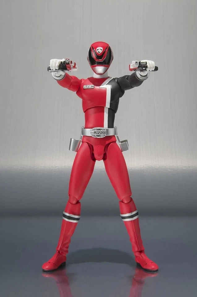 BANDAI TAMASHII NATIONS S.H.Figuarts Tokusou Sentai Dekaranger Deka Red Foto 4 de 4