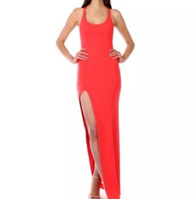 jay godfrey red gown