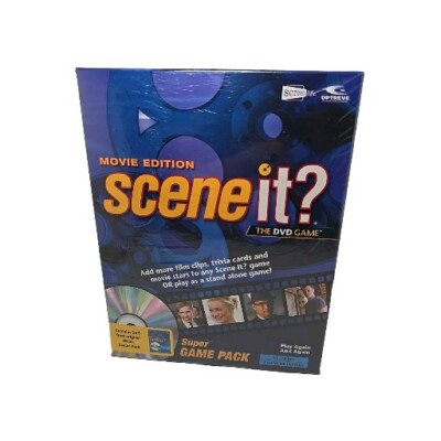 Scene It The DVD Game Movie Edition Game Pack / Trivia Cards New Sealed