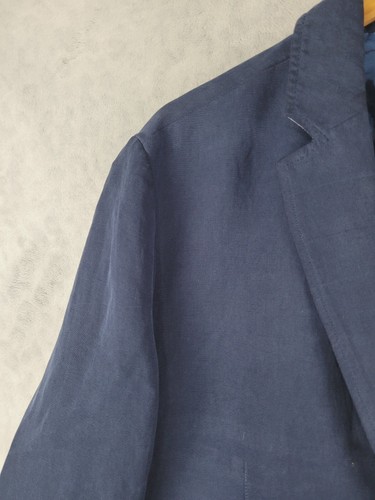 Tommy Bahama Blazer Men Size L Silk Linen Sport Coat Beach Lounge Wear - 第 3/19 張圖片