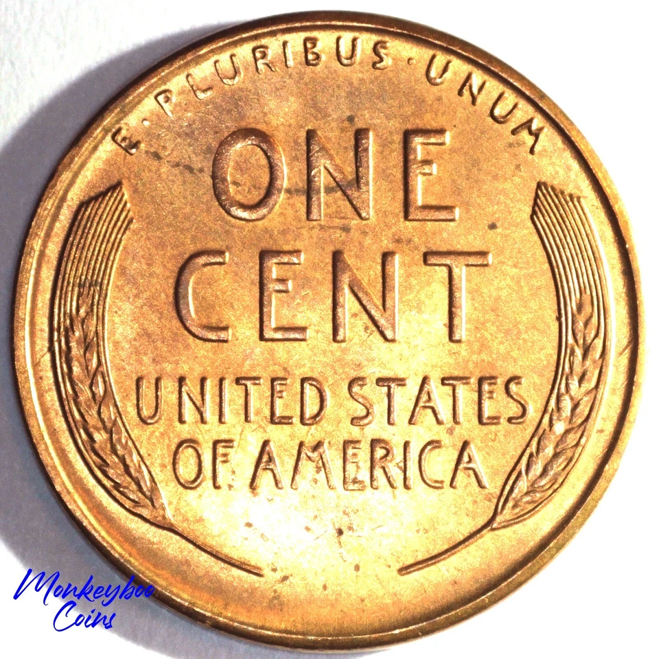 1940 S Lincoln Wheat Cent -Repunched Mint Mark RPM-007 - BU - Coneca Top 100 RPM - Image 4 of 4