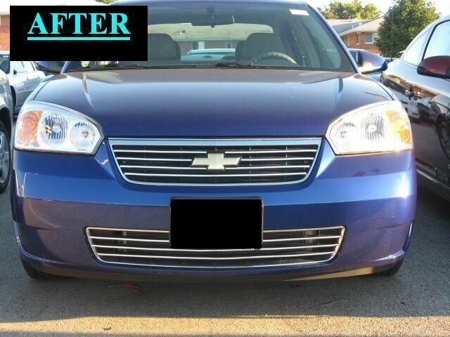 2006 2007 Chevy Chevrolet Malibu Chrome Trim For Grill Grille 5yr 