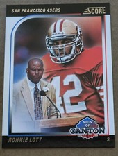 2024 Score Football MEN OF CANTON #16 Ronnie Lott San Francisco 49ers 