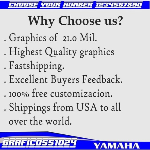 Yamaha YFZ 450 Graphics Kit 2003 2004 2005 2006 2007 2008 Decals Stickers Atv - Picture 8 of 9
