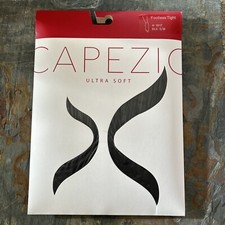 Capezio Women's Sz S/M Ultra Soft Matte Semi-Opaque Footless Tight 1917 Black