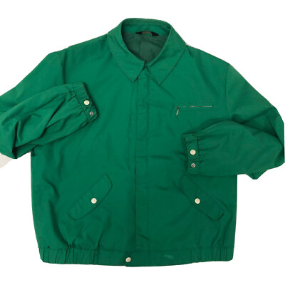 Mens Jacket Jcpenney Green Jacket Vintage 70/80s Jcpennys Green