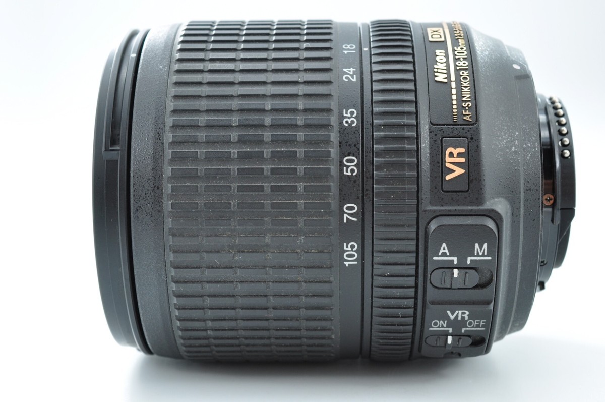 【美品】 Nikon DX AF-S NIKKOR 18-105mm Nikon 18-105mm f/3.5-5.6 AF-S DX VR ED Nikkor Lens for Nikon