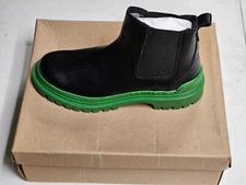 RARE Steve Madden Bodee Black/Green BODE01M1 Men's SZ 11