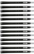 “NEW” BOCCIERI BLACK/WHITE SECRET GOLF GRIPS-BLACK/WHITE-QUANTITY 13