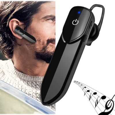Bluetooth Headset in Ear Earpiece Wireless Headphone for Business Workout Driver