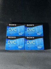  4 Sony DVC Digital Video Cassette Premium MiniDV Tape SP 60 LP 90 New Sealed