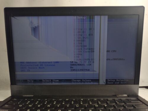 Lenovo ThinkPad w/i5-8250U@1.60GHz, 4GB RAM, 14" Laptop for Parts #2275 - Picture 3 of 12