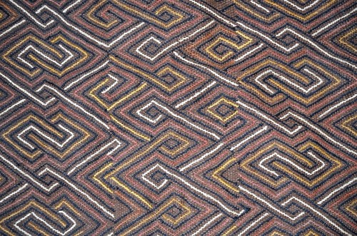 Antique Kuba Cloth Raffia Textile Traditional African Tribal Money Congo, Africa - 第 1/2 張圖片