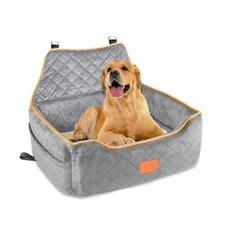 Dog Car Seat for Large/Medium Dog, Dog Booster Seat for Dogs Under 55Lbs or 2...