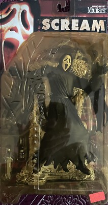   Movie Maniacs Scream Ghost Face Action Figure 1999 McFarlane Toys Sealed