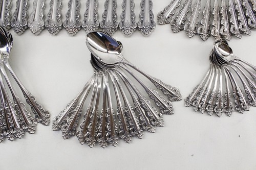 Set 12 posti di Oneida BAROCCO MERIDIONALE arte inox di Oneida USA - Foto 6 di 9