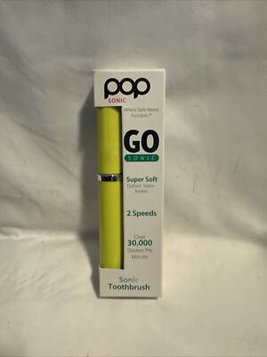 Pop Sonic Go Sonic Tooth Brush Super Soft Lime-03