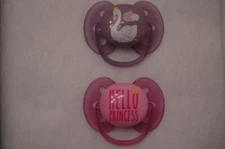 Magnetic Pacifier For Reborn Doll - Princess Swan