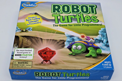 ThinkFun Robot Turtles Coding Board Game Ages 4 + Little Programmers STEM Toy