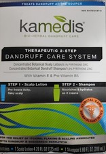 Kamedis 2 Step Dandruff Care System 4.2 Oz Scalp Lotion And 6.8 Oz Shampoo