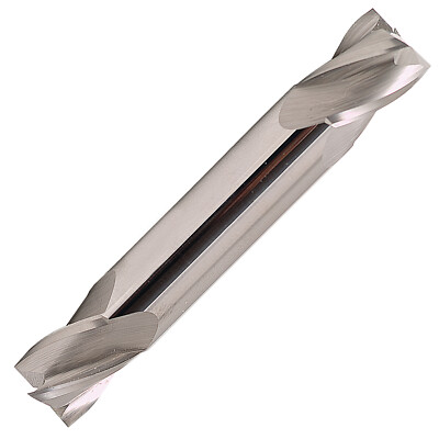 1/2'' 4 Flute Double End Stub 30 Degree Carbide End Mill USA