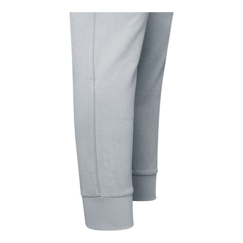 Men's Lacoste Poly Fleece Tracksuit Set Grey Hoodie Sweatshirt Joggers - Picture 28 of 41