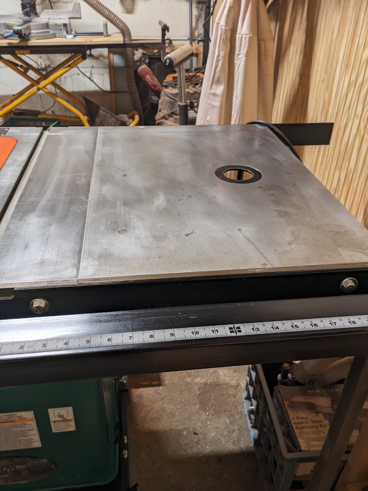 Grizzly G1023 RLW 240V 10" 3HP Left tilting table saw eBay