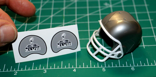 Super Bowl XLVIII (48) Seattle Seahawks Football Gumball Helmets + DIECUT DECALS - Picture 2 of 3