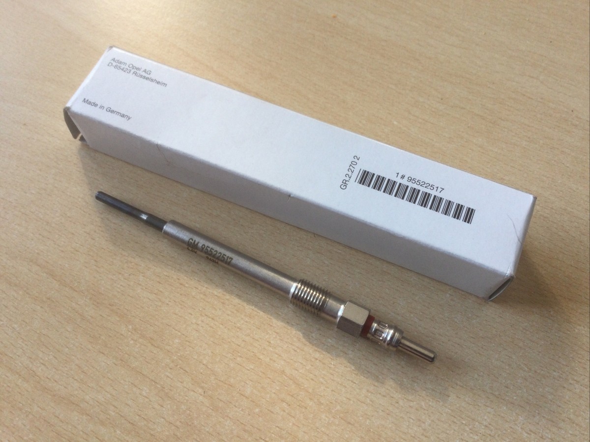 GENUINE VAUXHALL COMBO D A13FD DIESEL GLOW PLUG 95522517 | eBay 