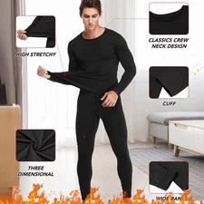 Men's Heavy Duty Thermal Underwear w/ Extreme Warmth-Performance Base Layer Set​