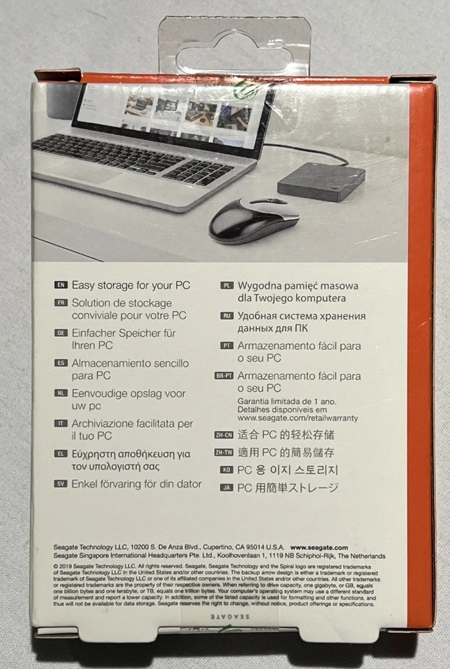 Seagate 2TB Portable Hard Drive External Basic USB 3.0 Black STJL200040 New - Image 2 of 4