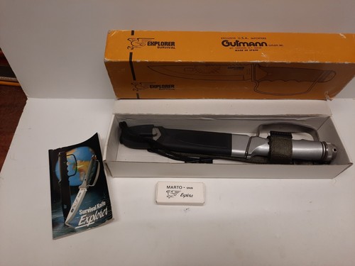Vintage Marto -Spain Explorer Survival Knife - Complete In Box Has Everything
