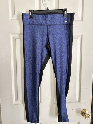 Victoria Secrets Pink Ultimate High Waisted Leggings In Blue Heathered Color-C5