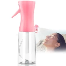 Spray Bottle,Fine Mist for Hair,Ultra-Fine Continuous Light Pink 