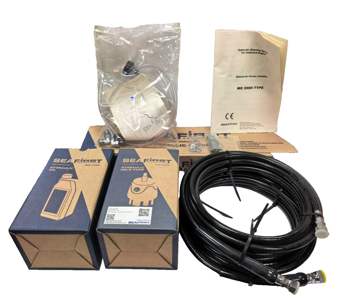 SEAFIRST MO 350H-R1-25 SEAFIRST MO 350H-R1-25 HYDRAULIC STEERING KIT 1