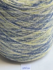 BLEND OF MAUVE BLUE AND OLIVE BOUCLE TEXTURE kNITTING YARN 1040 GRAMS  UNIT 67