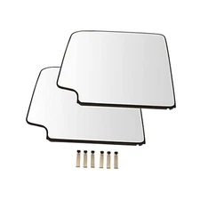  Towing Mirror Glass Heated Upper LH RH Kit Pair for GM Pickup Truck 