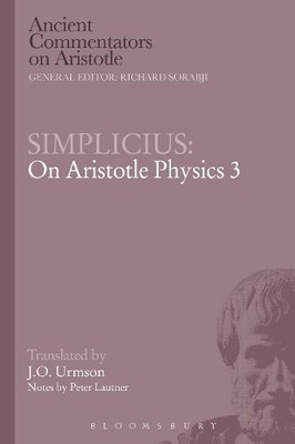 Simplicius Peter Lautner Simplicius: On Aristotle Physics 3 (Taschenbuch)