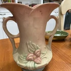 Vintage Hull Art Floral Vase With Handles
