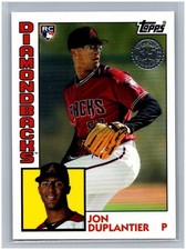 2019 Topps Update Jon Duplantier RC 1984 Topps Baseball 35th Anniversary #84-18