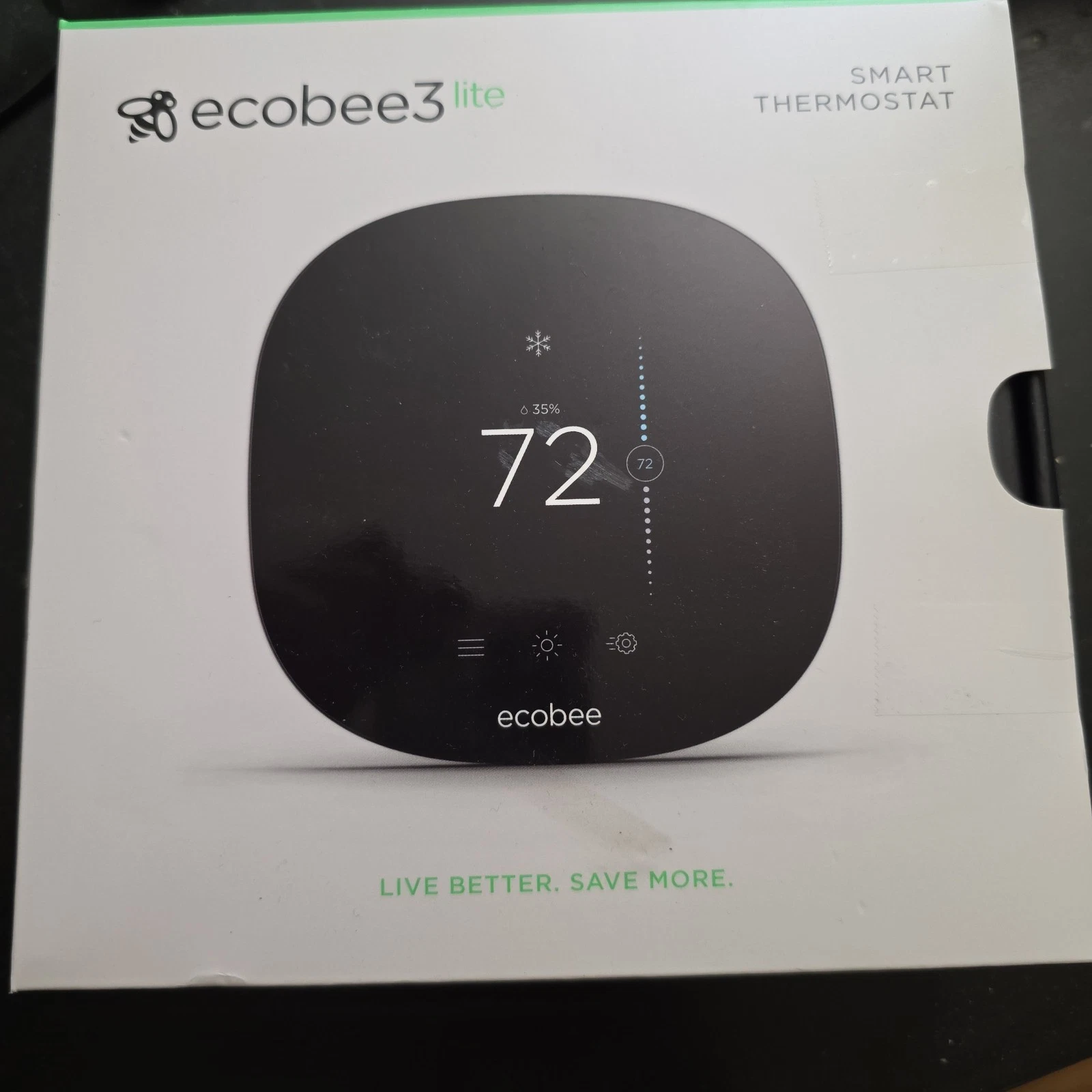 ecobee3 lite Smart Wi-Fi Programable Thermostat EB-STATE3LT-02 NEW
