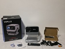 VOPLLS M10 Smart Projector 1080P Native 4K WiFi Bluetooth Built-in Netflix Boxed